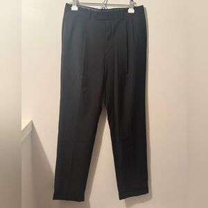Ralph Lauren Classic Black Wool Dress Pants 32x32